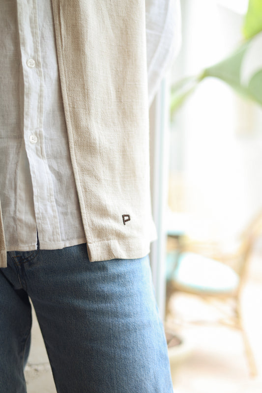 Riad linen vest