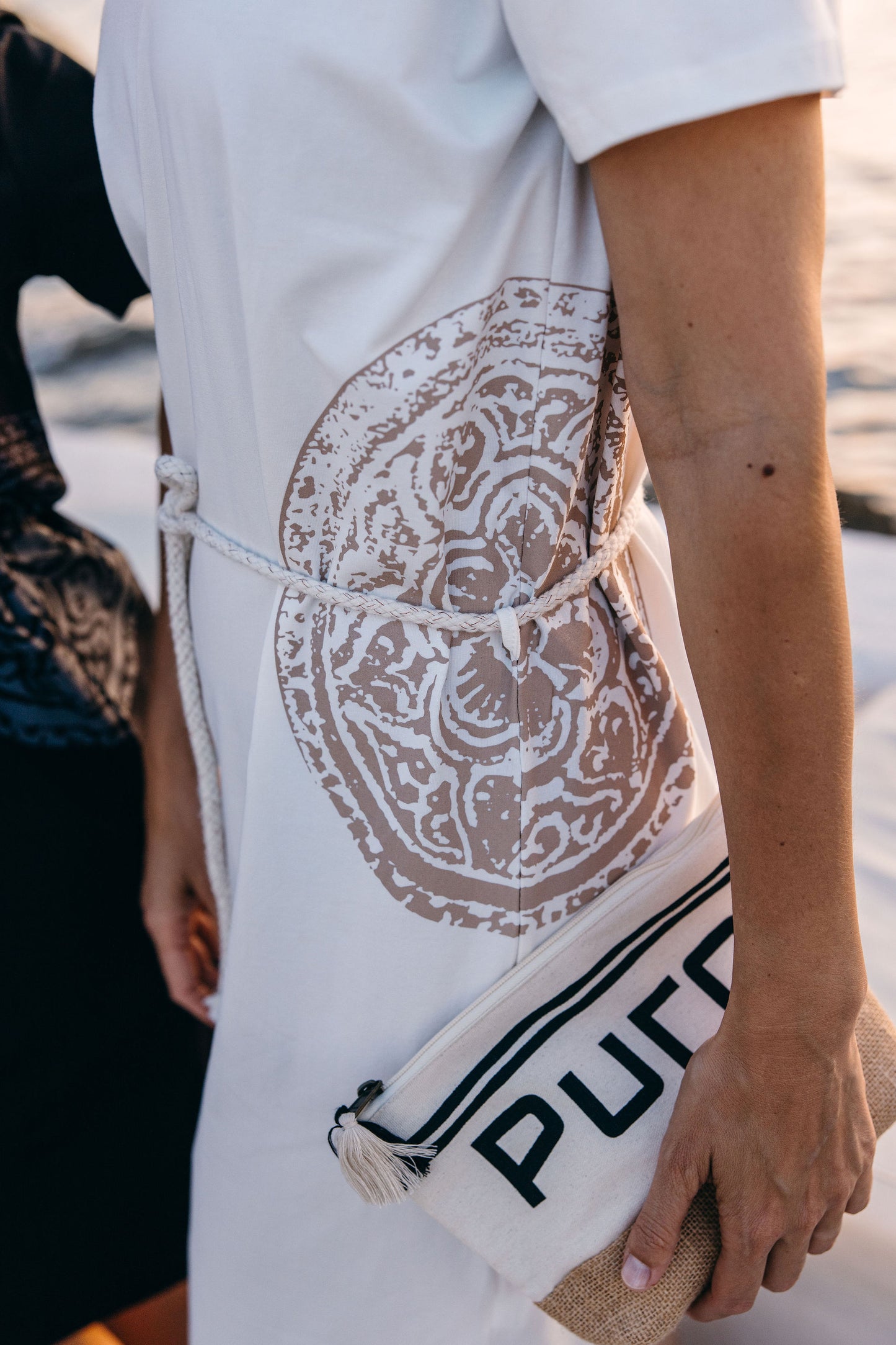 Marga dress white