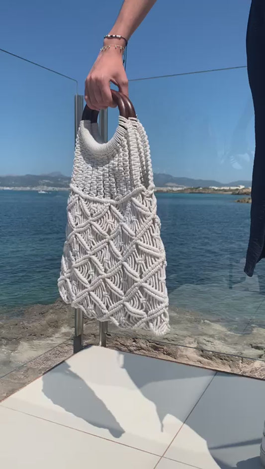 Macramé bag
